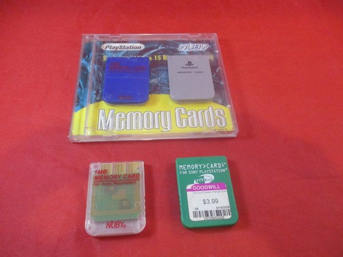 Memory card playstation 1 - memory,