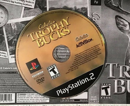 Cabela trophy bucks ps2 sony - trophy,