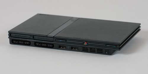 Console playstation slim - slim, ps2