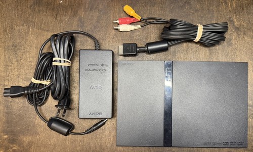 Console playstation ps2 slim - playstation,